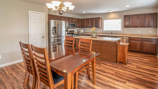 Kitchen taken down to the studs for a remodel in Anaheim, CA